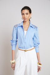 Embroidered Cotton Shirt