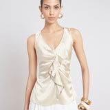 Silk Cascade Top