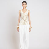 Silk Cascade Top