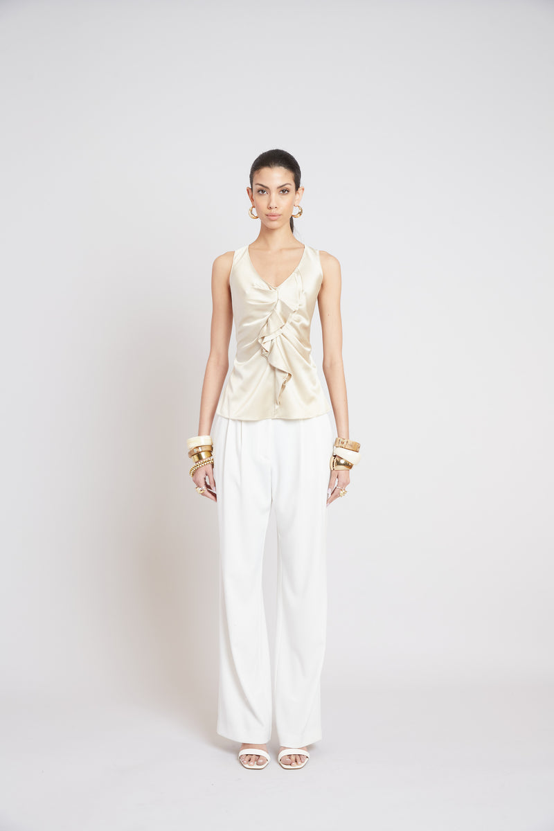 Silk Cascade Top