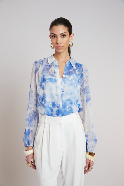 Oceana Silk Shirt Image 1