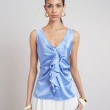 Silk Cascade Top
