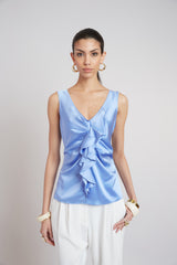 Silk Cascade Top