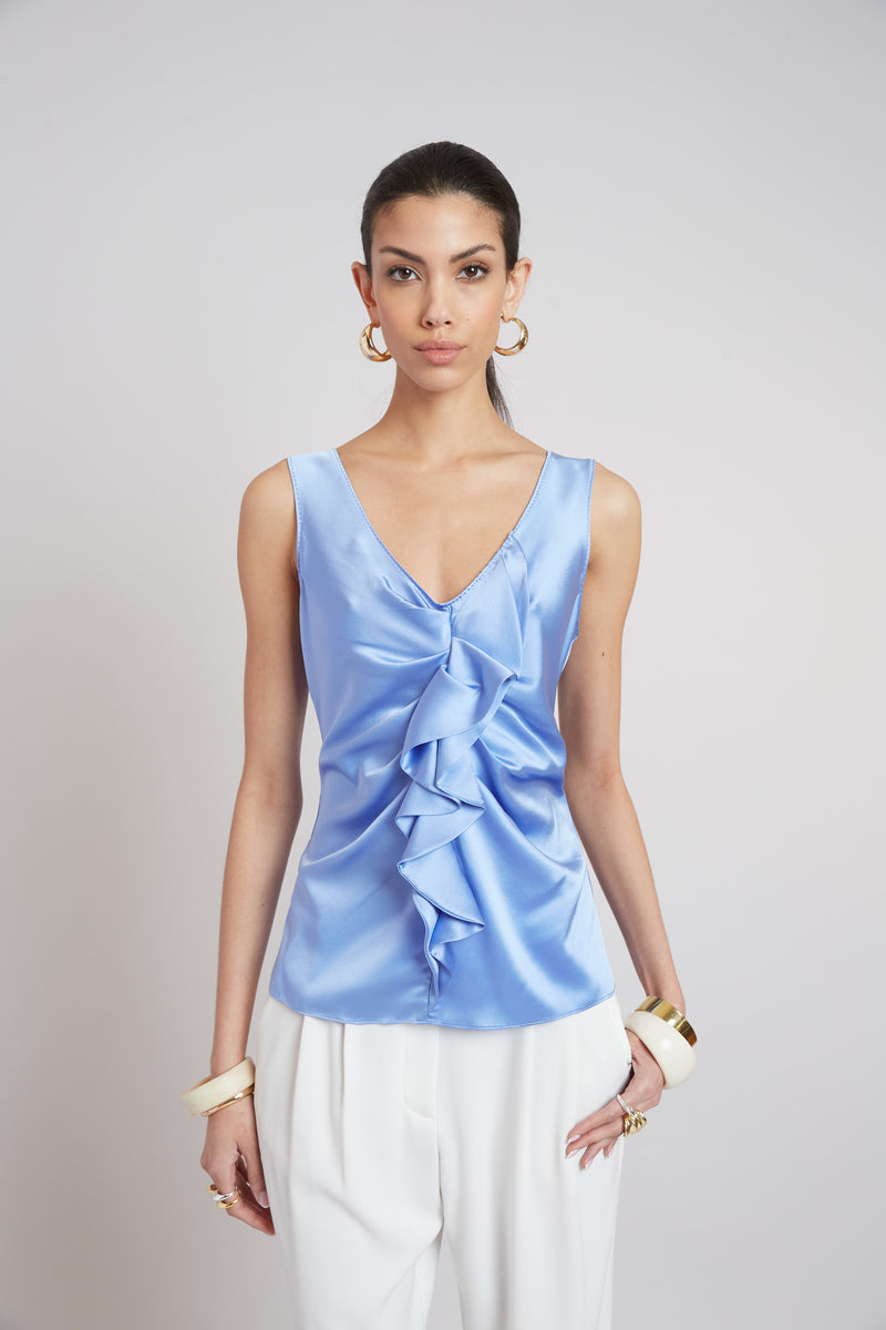 Silk Cascade Top