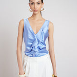 Silk Cascade Top