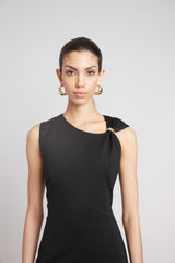 Gilded Knit Dress