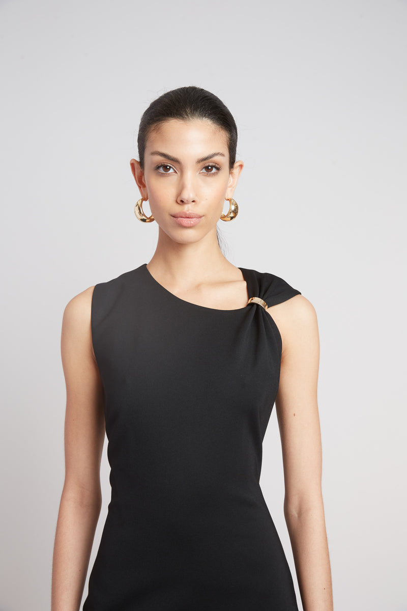Gilded Knit Dress