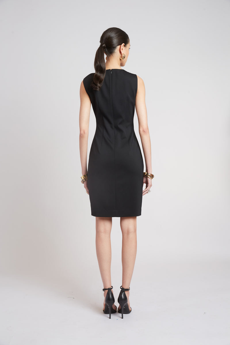 Gilded Knit Dress