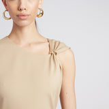 Gilded Knit Dress