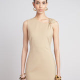 Gilded Knit Dress