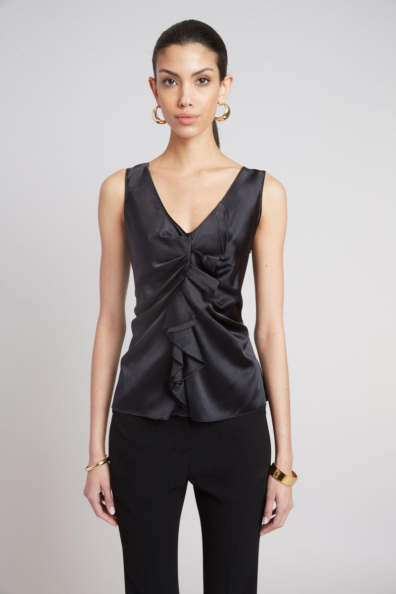 Silk Cascade Top