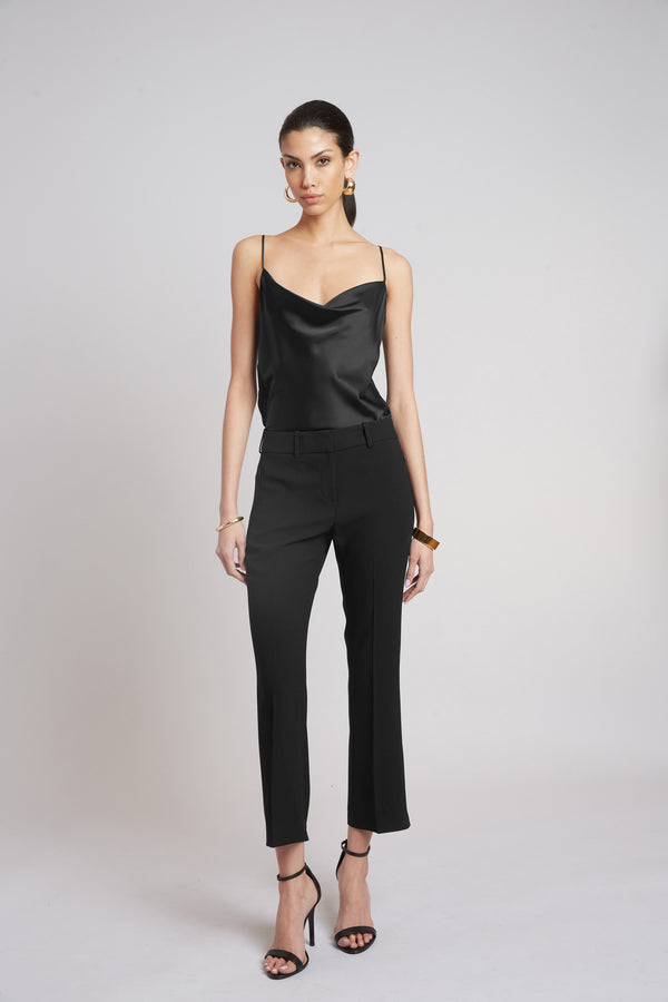 Tailored Fit & Flare Pant
