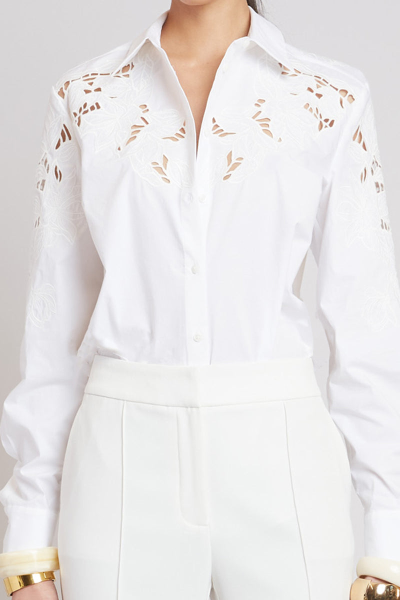 Openwork Cotton Shirt