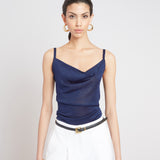 Metallic Knit Cami