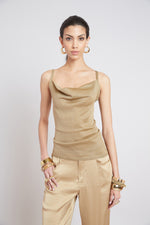Metallic Knit Cami