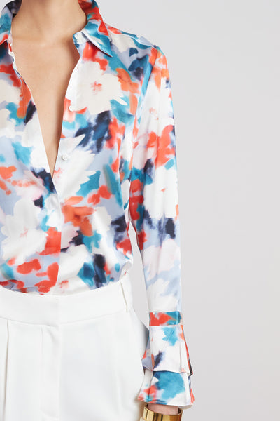 Silk Monet Garden Shirt Image 3