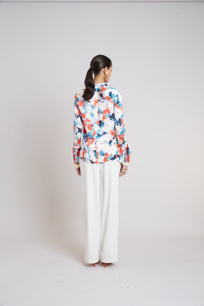 Silk Monet Garden Shirt Image 5