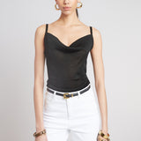Metallic Knit Cami
