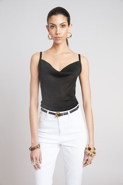 Metallic Knit Cami Image 1