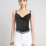 Metallic Knit Cami