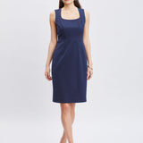 Square Neck Slim Dress