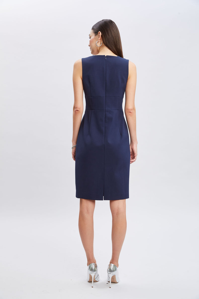 Square Neck Slim Dress