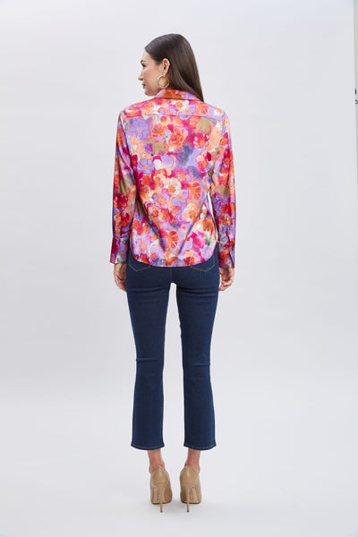 Silk Bloomsbury Button Down Shirt Image 7
