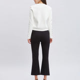 Micro Flare Knit Pant