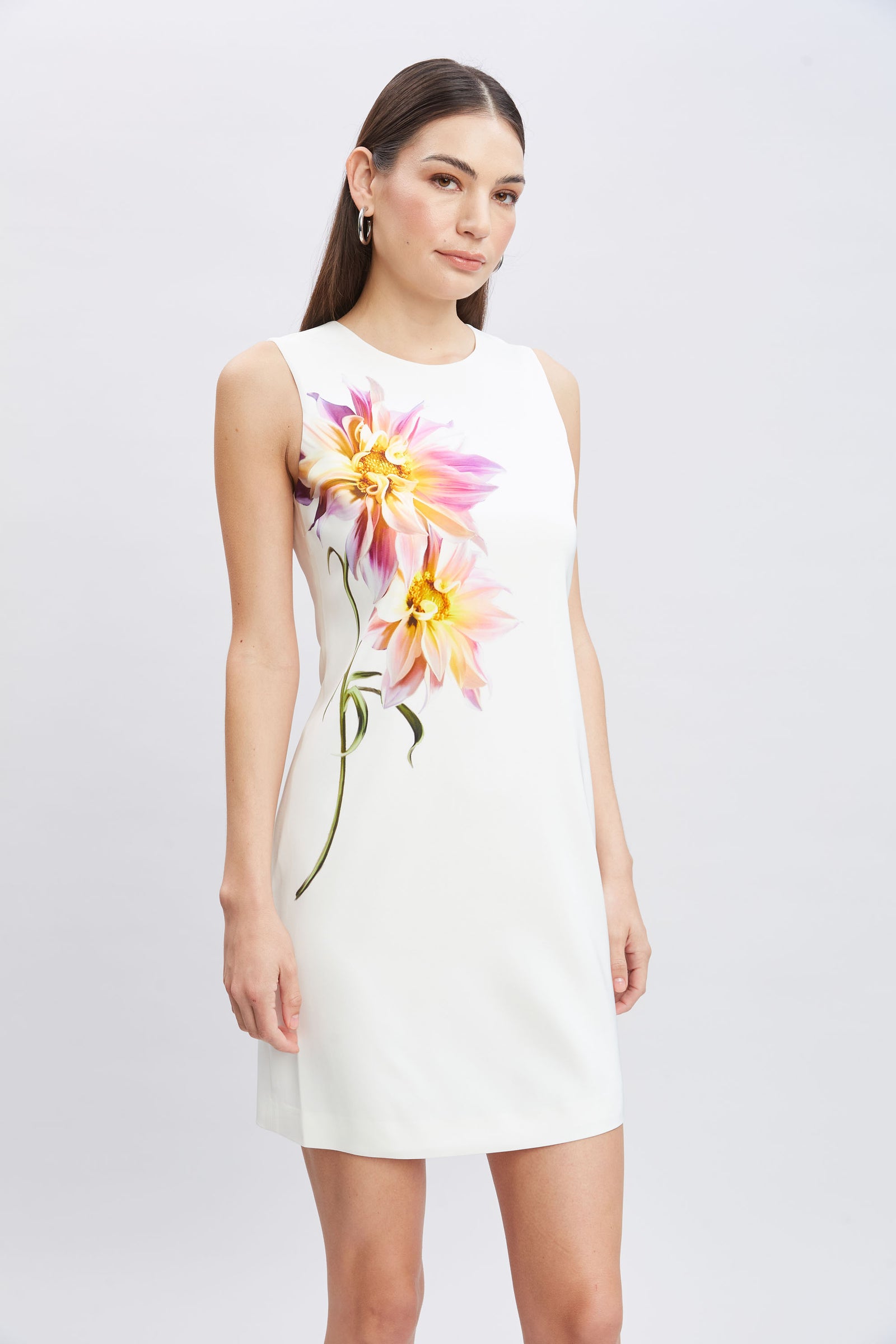 Dahlia Floral Shift Dress – Elie Tahari