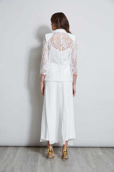 Double Breasted Lace Blazer Image 6