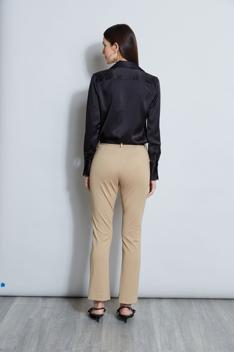 Silk Satin Button Down Shirt – Elie Tahari