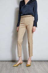 Slim Pintuck Pant