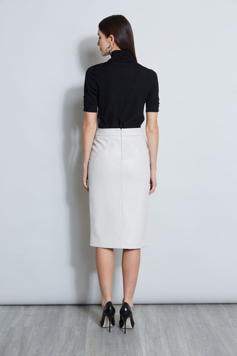 Vegan Leather Pencil Skirt – Elie Tahari