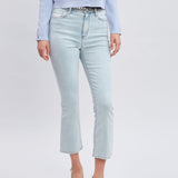 Micro Flare Cropped Jeans