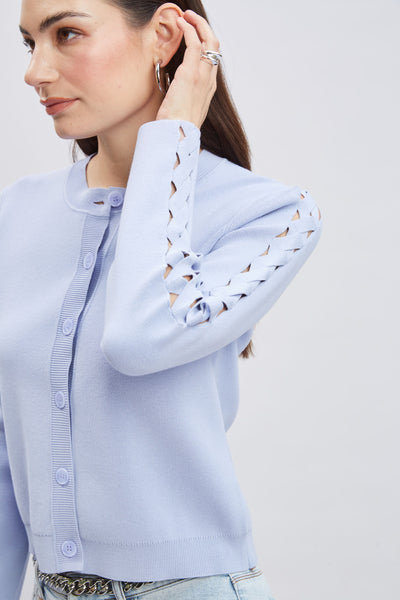 Cut Out Cardigan Image 5