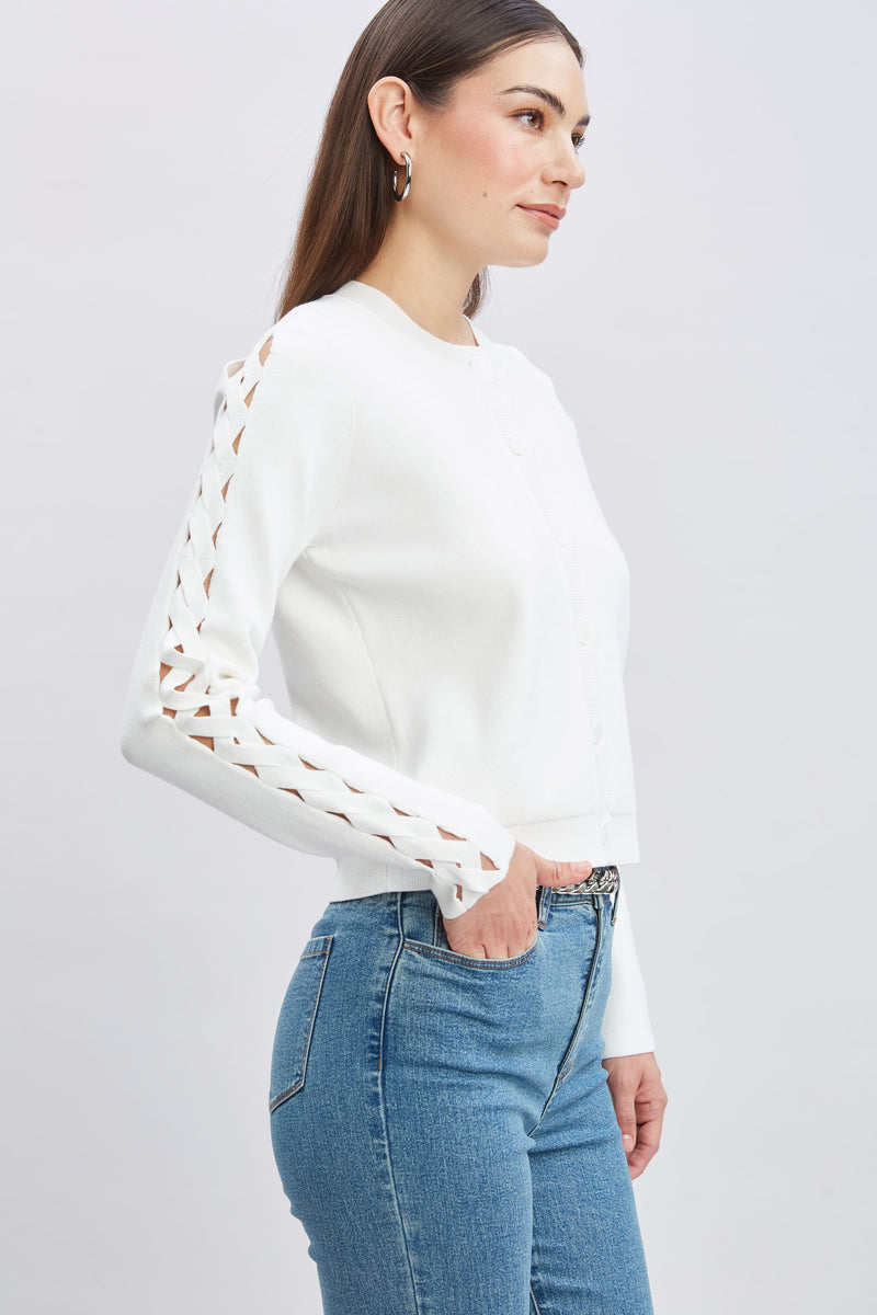 Cut Out Cardigan