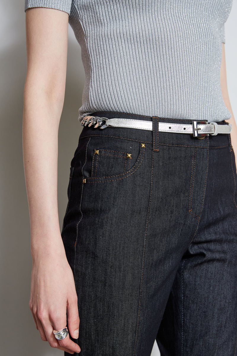 Metallic Chain Belt