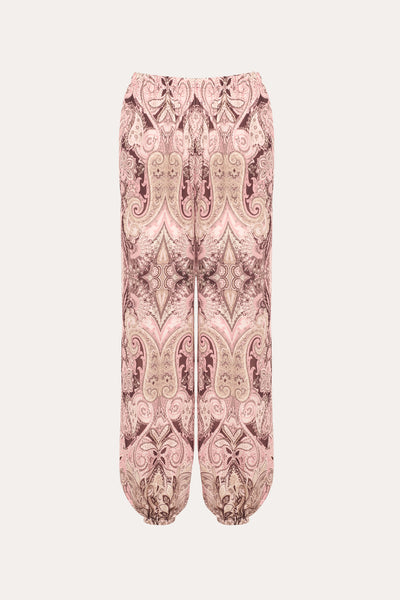 Annie Silk Palazzo Pant