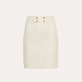 Tweed Lurex Skirt
