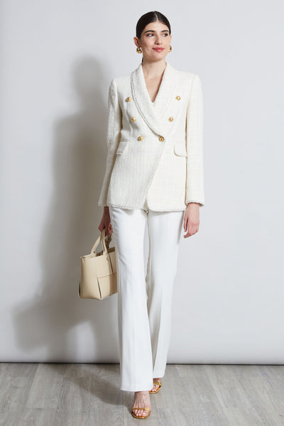 Tweed Double Breasted Blazer Image 3