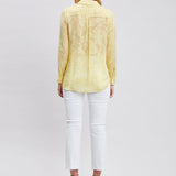 Silk Jacquard Utility Shirt
