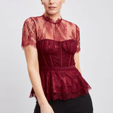 Lace Corset Top