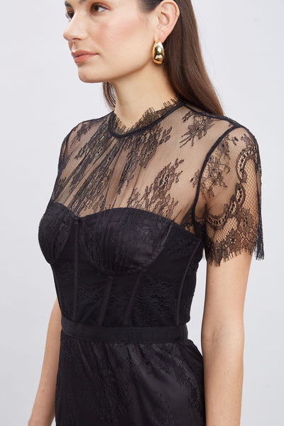 Corset Lace Dress Image 5