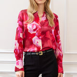 Silk Satin Moulin Rouge Shirt