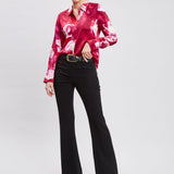 Silk Satin Moulin Rouge Shirt
