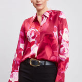 Silk Satin Moulin Rouge Shirt