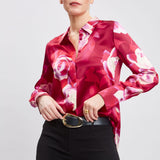 Silk Satin Moulin Rouge Shirt
