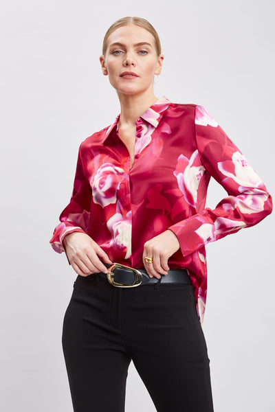 Silk Satin Moulin Rouge Shirt Image 5