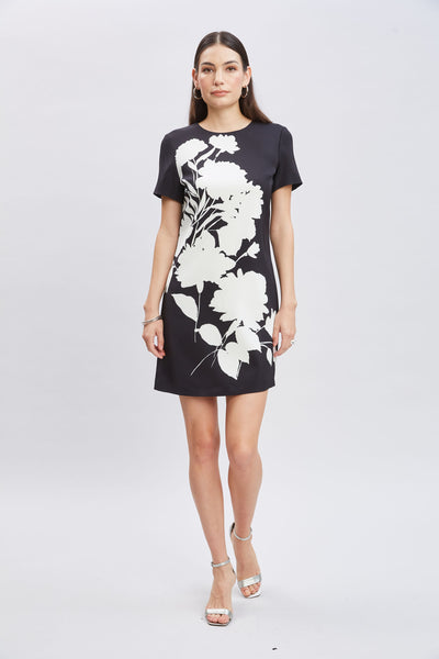 Midnight Garden Shift Dress Image 1