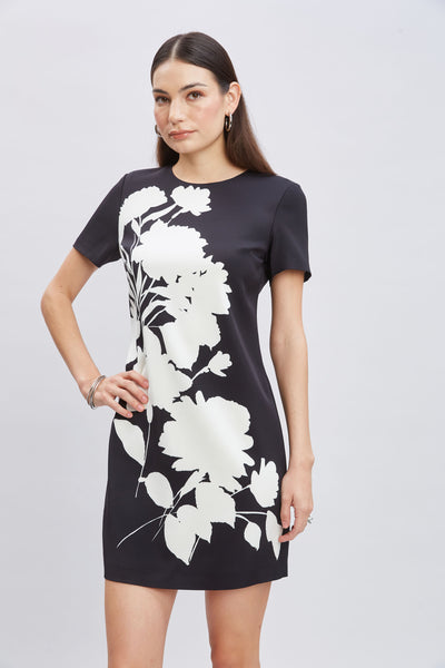 Midnight Garden Shift Dress Image 4